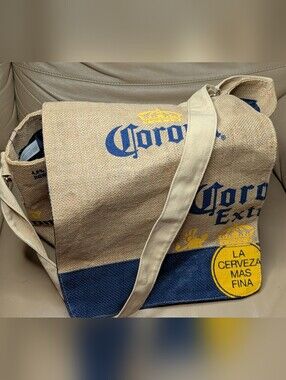 Corona Extra 12 Pack Burlap Bag